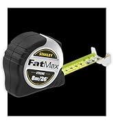Stanley 5-33-891 Metrik/Imperial Fatmax Xtreme Bant Ölçüsü, 8m/26'