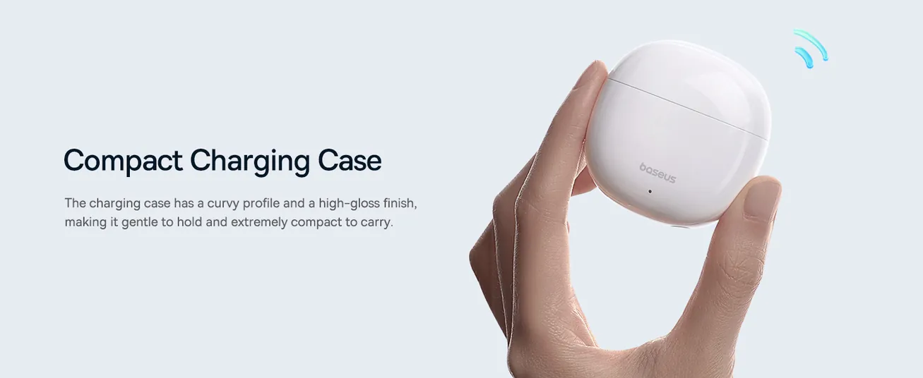 Baseus Bowie E13 True Wireless Earbuds with 12mm Diaphragm, 30H Battery, Low Latency 0.06s, BT 5.3, App Control – For Music, Gaming & Calls