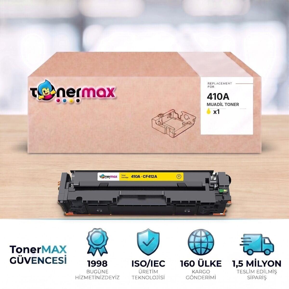 CF412A Sarı Muadil Toner