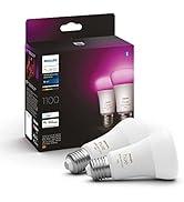 Philips Hue White & Colour Ambiance E27 LED ampul, 1100lm, 16 milyon renk, kısılabilir, kontrol edilebilir...