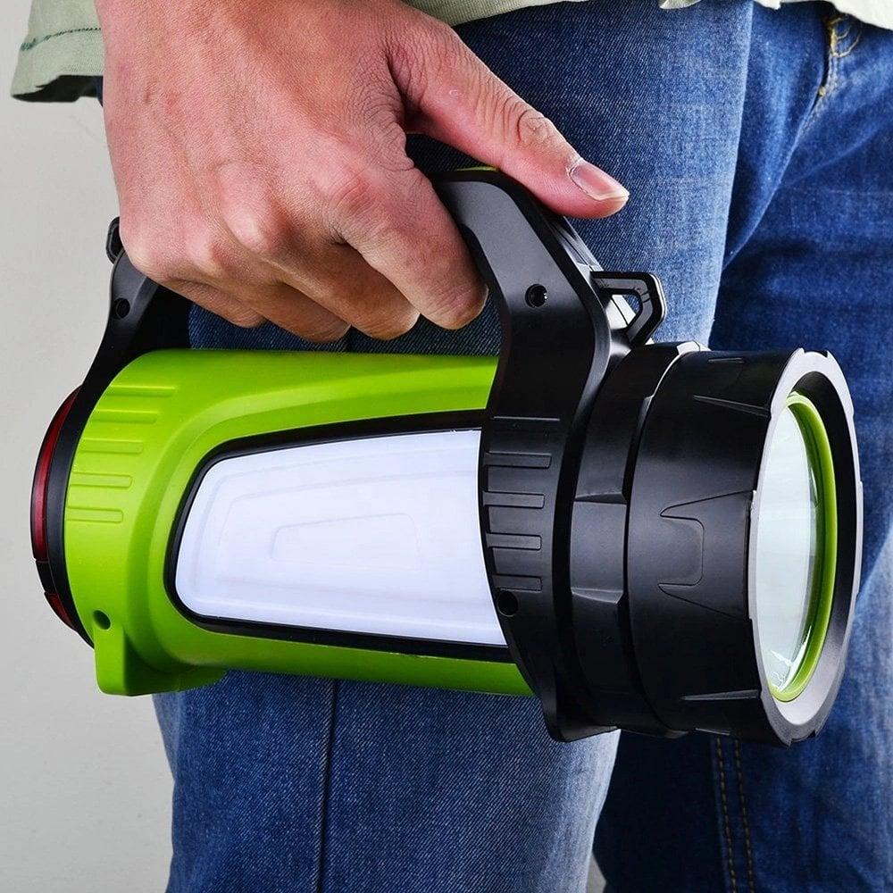 Şarjlı Uzun Menzilli Kamp Tipi Işıldak Fener