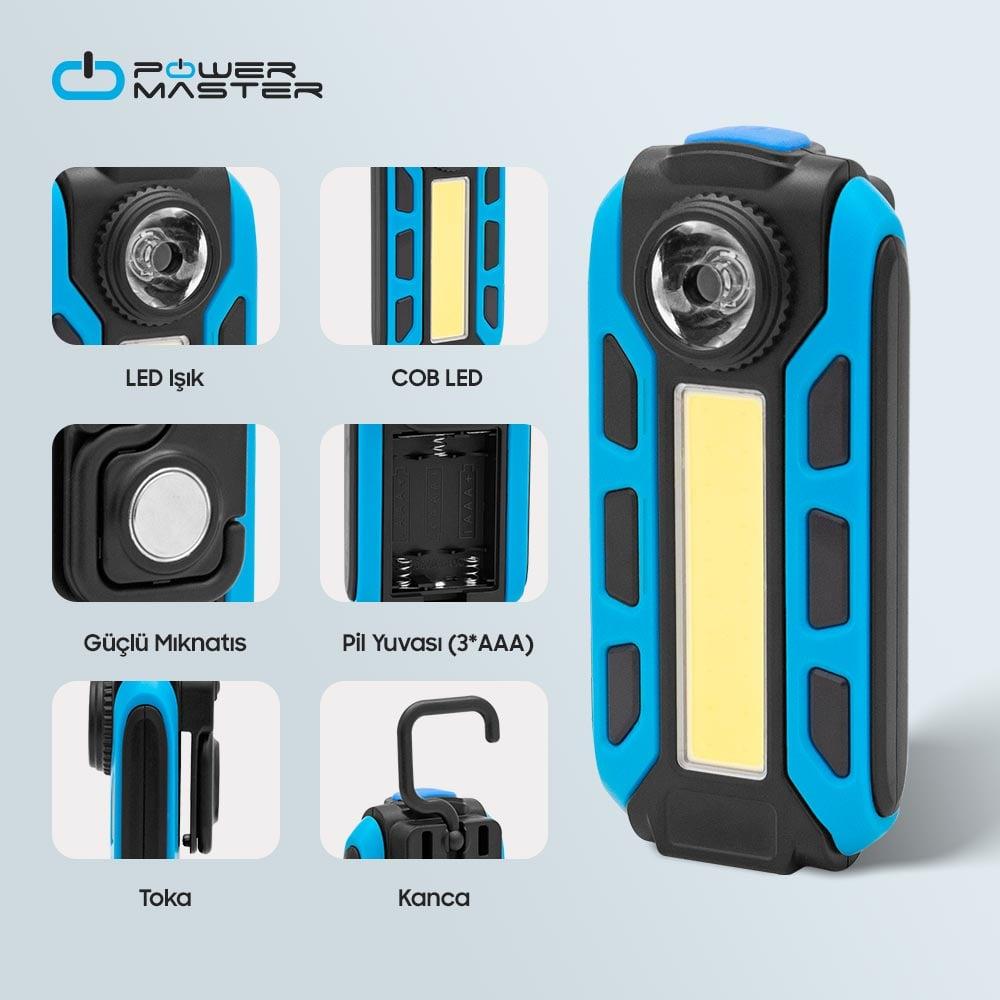 JK103 Çok Fonksiyonlu Çalışma Lambası