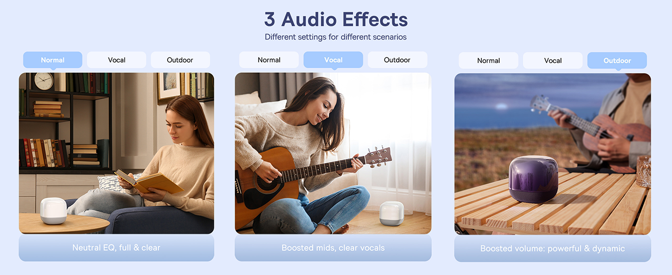 Baseus AeQur V2 Portable Wireless TWS Speaker