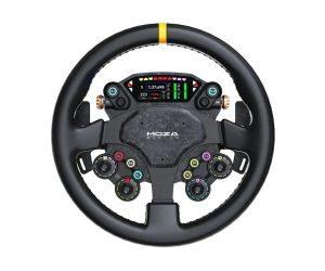 Moza Racing CS Pro Steering Wheel Ekranlı Yuvarlak Direksiyon Simiti