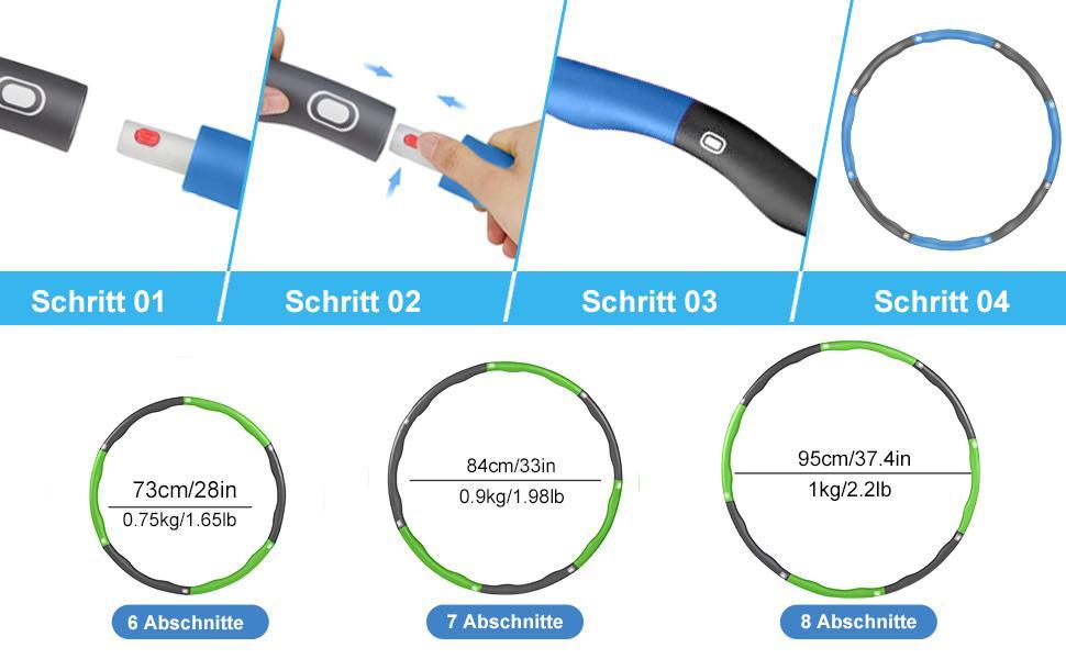 Lastik çemberi 6 – 8 segment çıkarılabilir