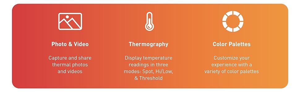Termal, Kompakt, termal görüntüleme kamerası, fotoğraf, video, termal, termografi, kamera, Ara