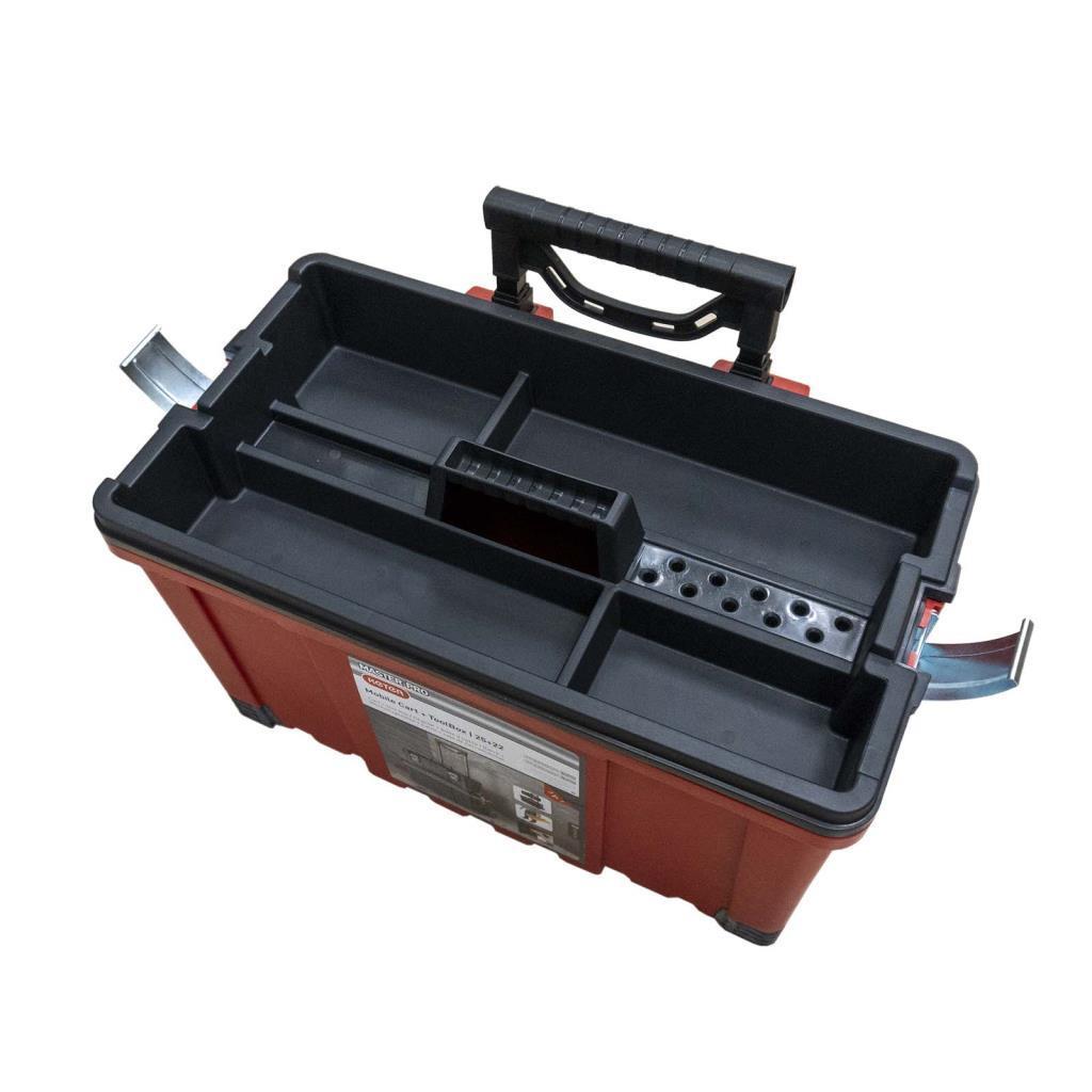 Keter 17182387 Master Pro Tekerlekli Takım Çantası 22”+25” ne işe yarar