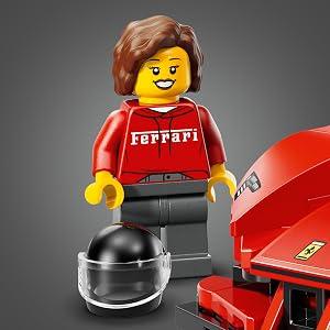 1 sürücü minifigürü