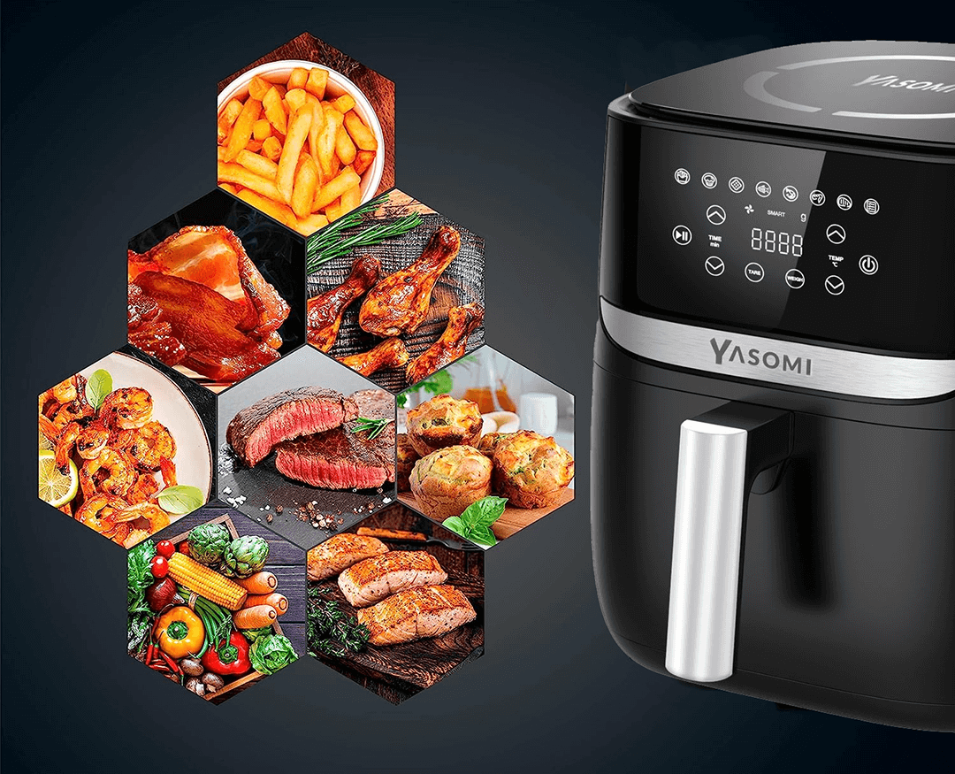 Tartılı Airfryer Yasomi