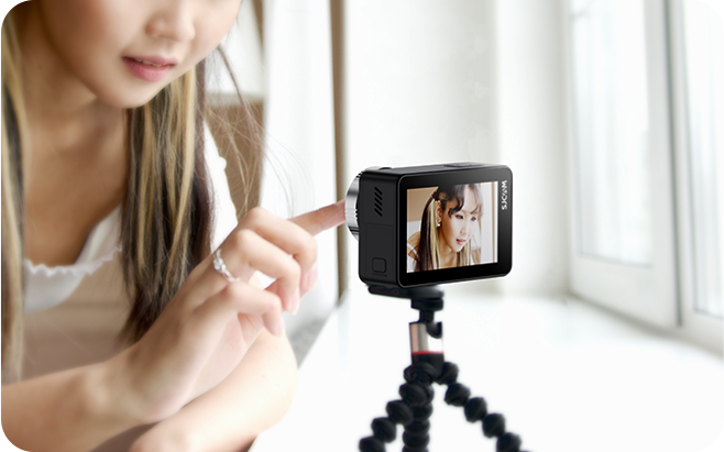 SJCAM SJ4000 Air web kamerası kullanım görseli