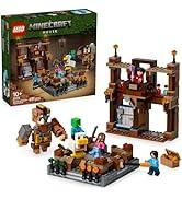 LEGO Minecraft Orman Malikanesi Dövüş Ringi 21272-10 Yaş Üzeri Kız ve Erkek Çocuklar için Tavuk J...