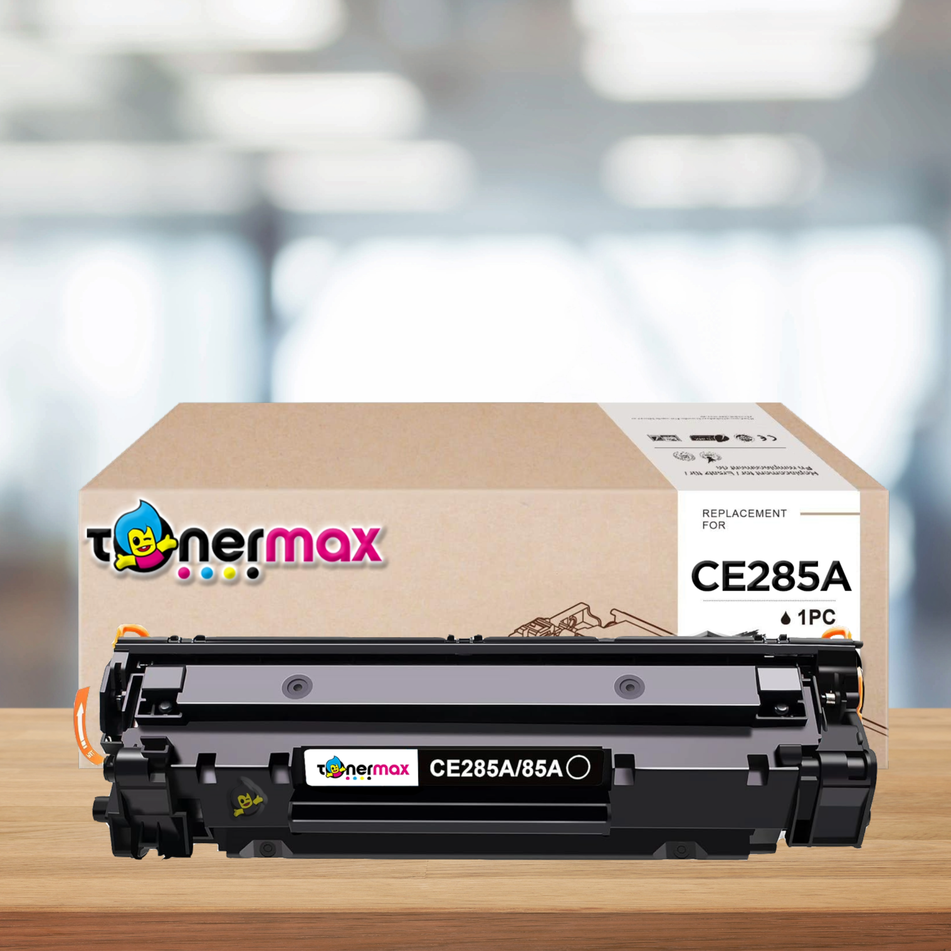 TonerMAX® TMX-CE285A Muadil Toner 1500 Sayfa Baskı Yapar.