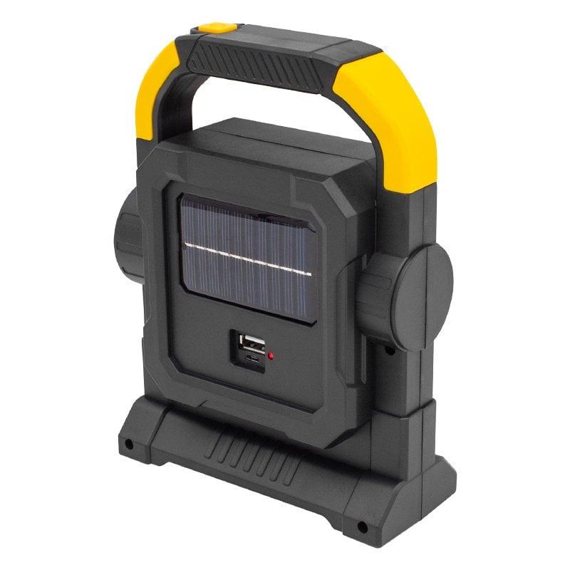 Powermaster HC-7078-D Üç Çalışma Modlu Şarjlı 32 SMD Ledli Taşınabilir Solar Panelli Lamba İçerik