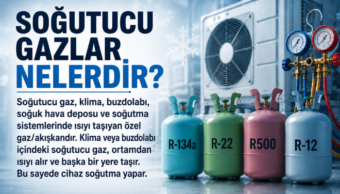 soğutucu gaz dedektörü