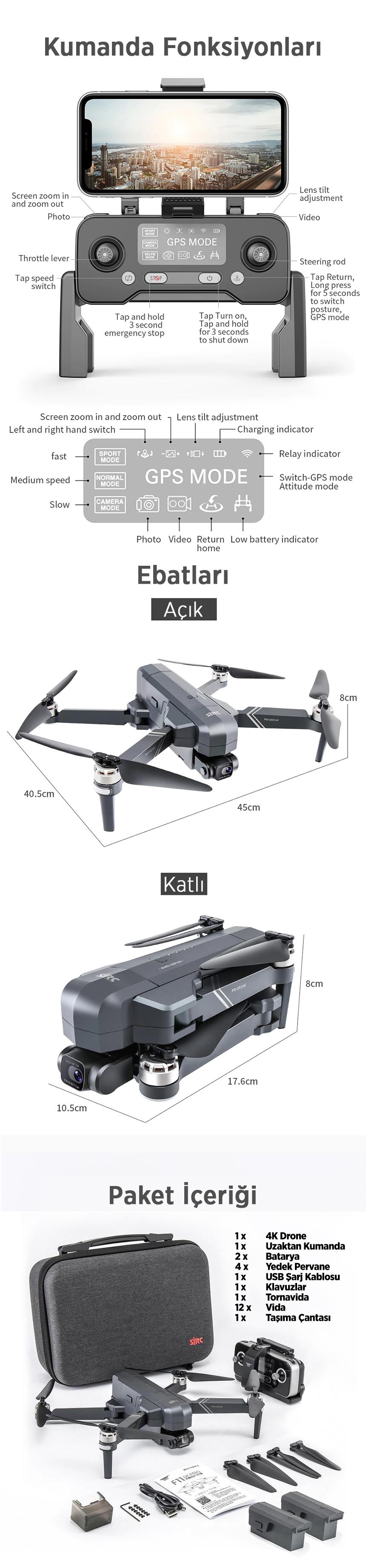 4K drone