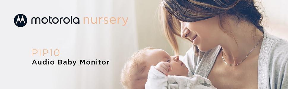 Motorola Nursery PIP10 audio baby monitor baby supplies new moms