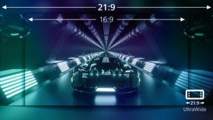 UltraWide QHD 3440 x 1440 piksel ile CrystalClear görüntüler