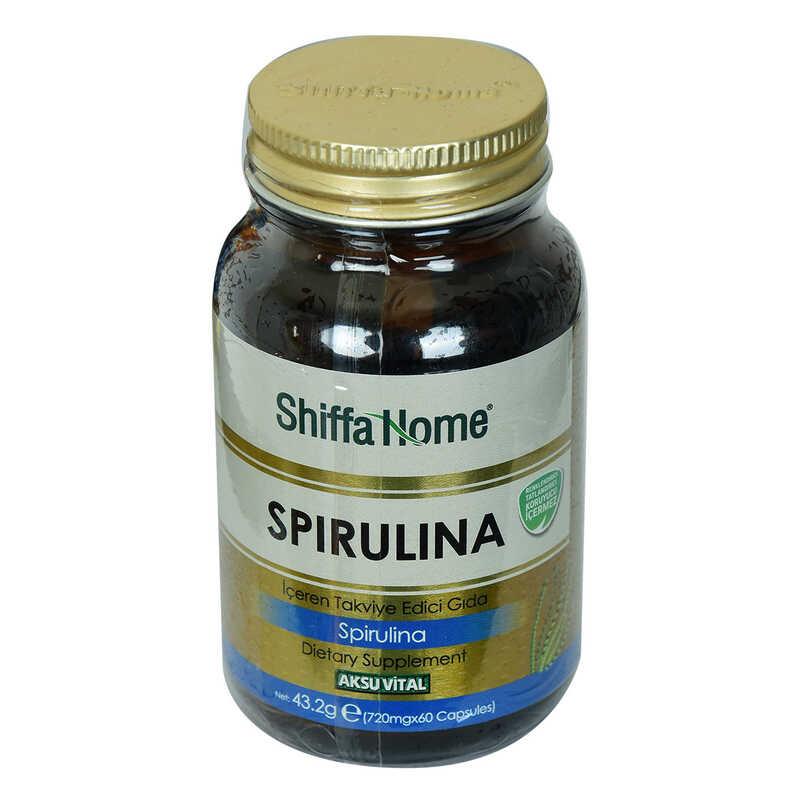 AKSU VİTAL SHİFFA HOME SPIRULINA DİYET TAKVİYESİ KAPSÜL