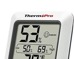 ThermoPro TP50 Termometre İç Mekan Dijital Isı ve Nem Ölçer resmi