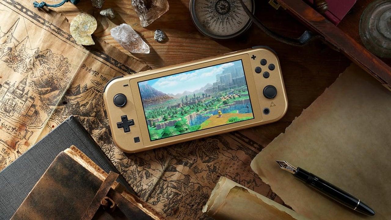 The Nintendo Switch Lite Hyrule Edition Is Up for Preorder at Best Buy