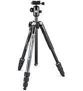 Manfrotto Element MII Kamera Tripodu, Alüminyum Seyahat Tripodu, Top Başlı ve Taşıma Çantalı Seyahat Tripodu...