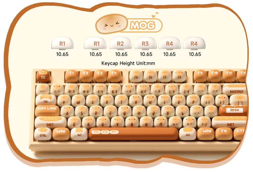 Akko Monsgeek Mg108b Bun Wonderland Klavye H5