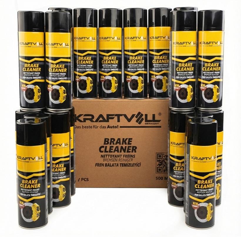 Kraftvoll 24'lü Koli Fren Balata Spreyi 500 ML