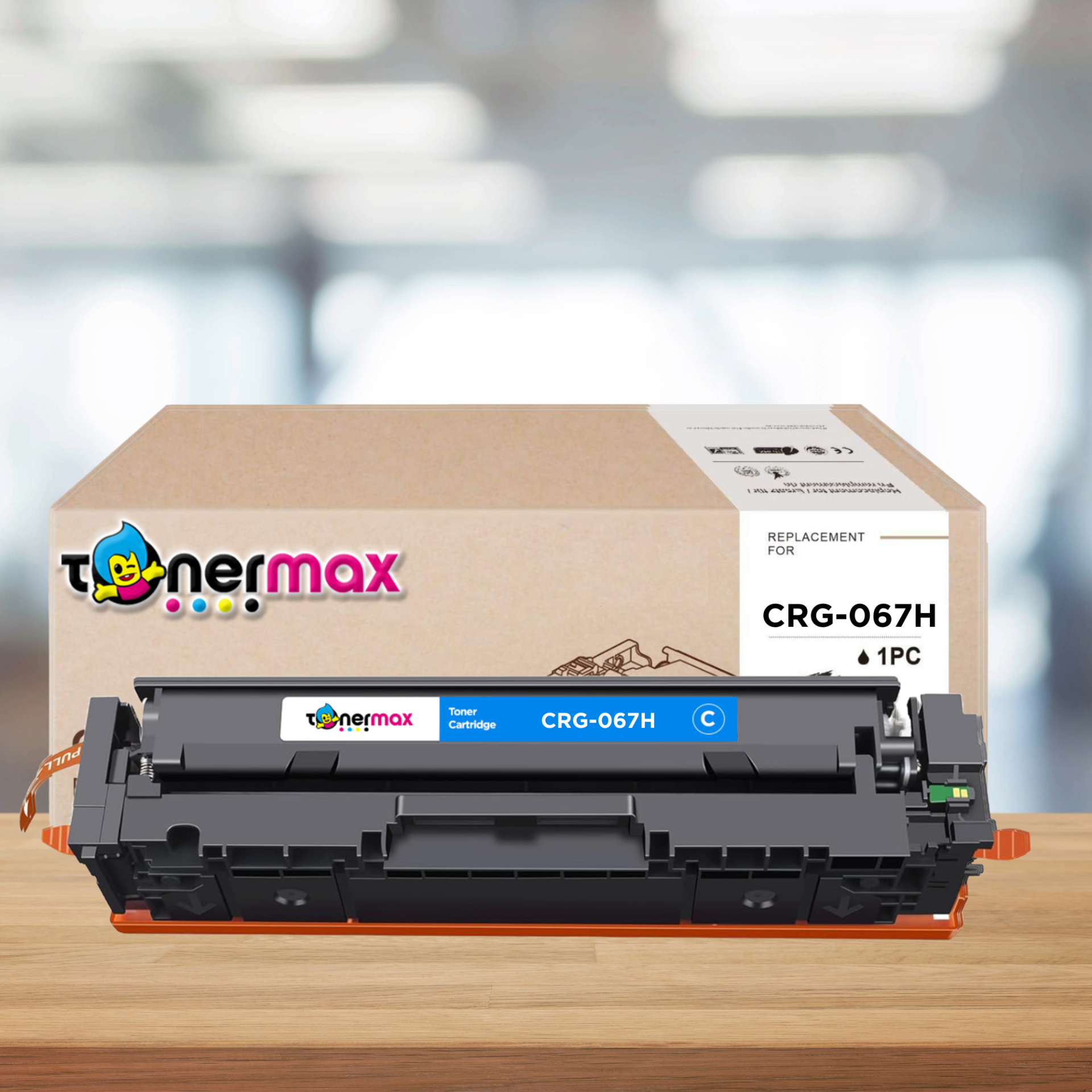 Canon CRG-067H Muadil Toner Mavi