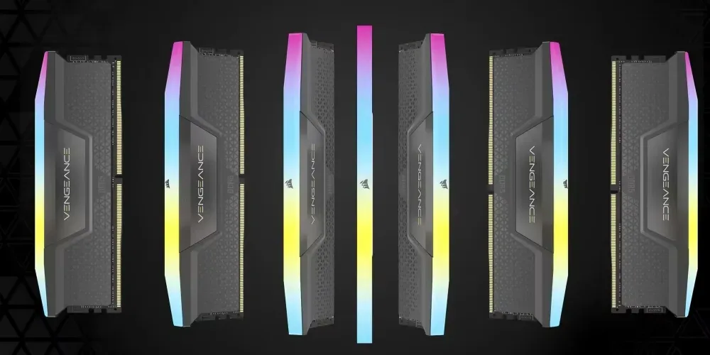 CORSAIR 32GB Vengeance RGB 6000MHz CL38 DDR5 XMP/EXPO Gri Single Kit Ram