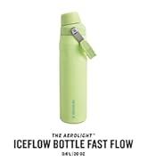 Stanley Aerolight IceFlow Fast Flow Spor Su Şişesi 0,6 L, Soğuk 10 Saat - Flor Kapak...