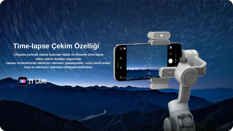 Time-lapse Çekim Özelliği
