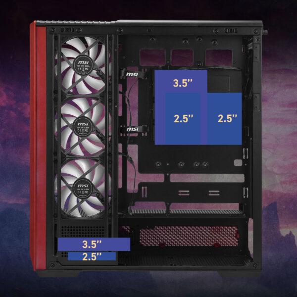 MSI PANO 130R MLG EDITION Gaming Kasa H7