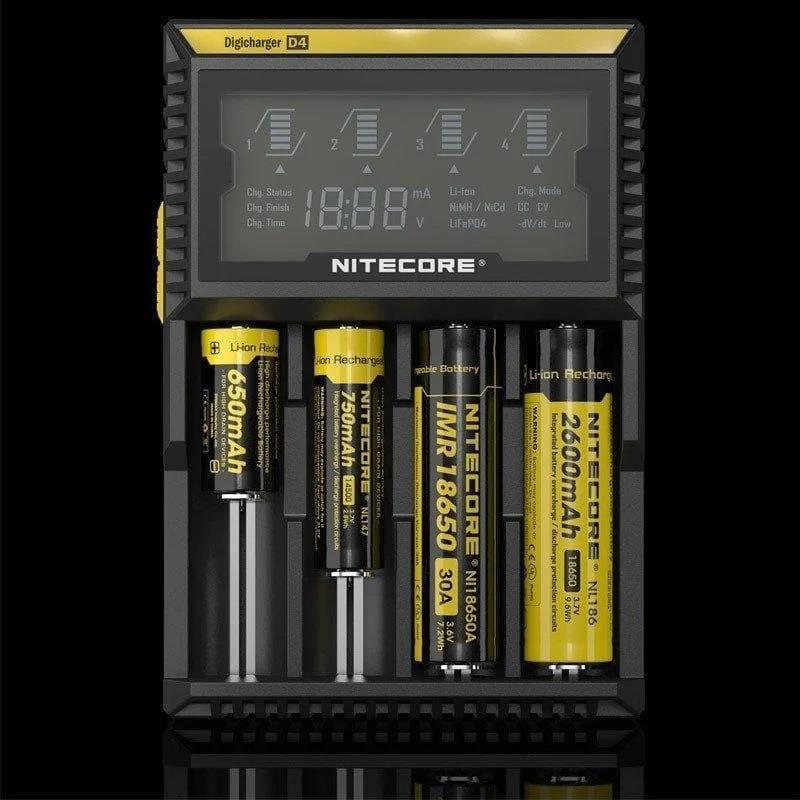 Nitecore D4 Digicharger Li-ion IMR LiFePO4 Pil Dolum Cihazı