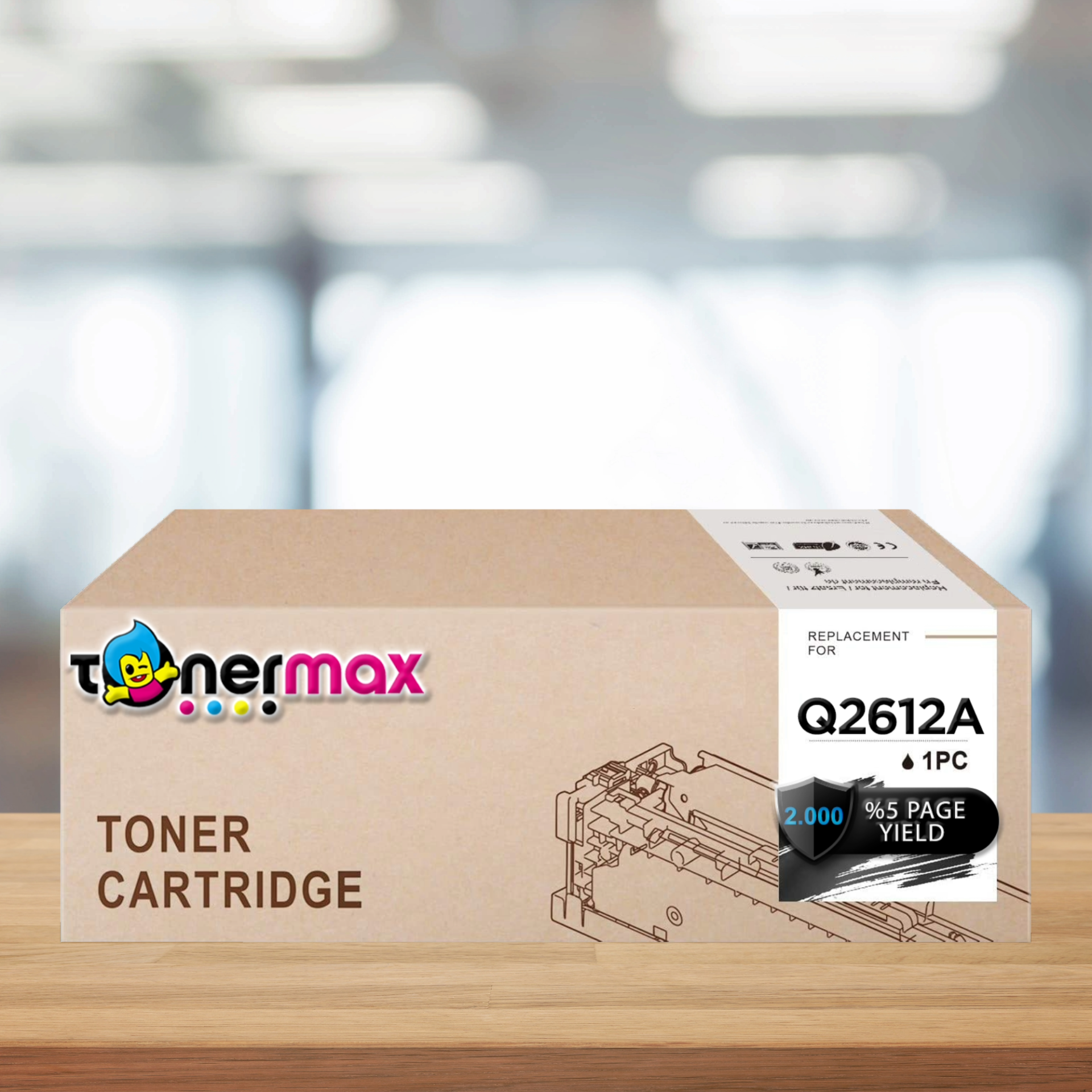 HP 12A / Q2612A Muadil Toner/ 1010/1012i/1015/1018/1020/1022