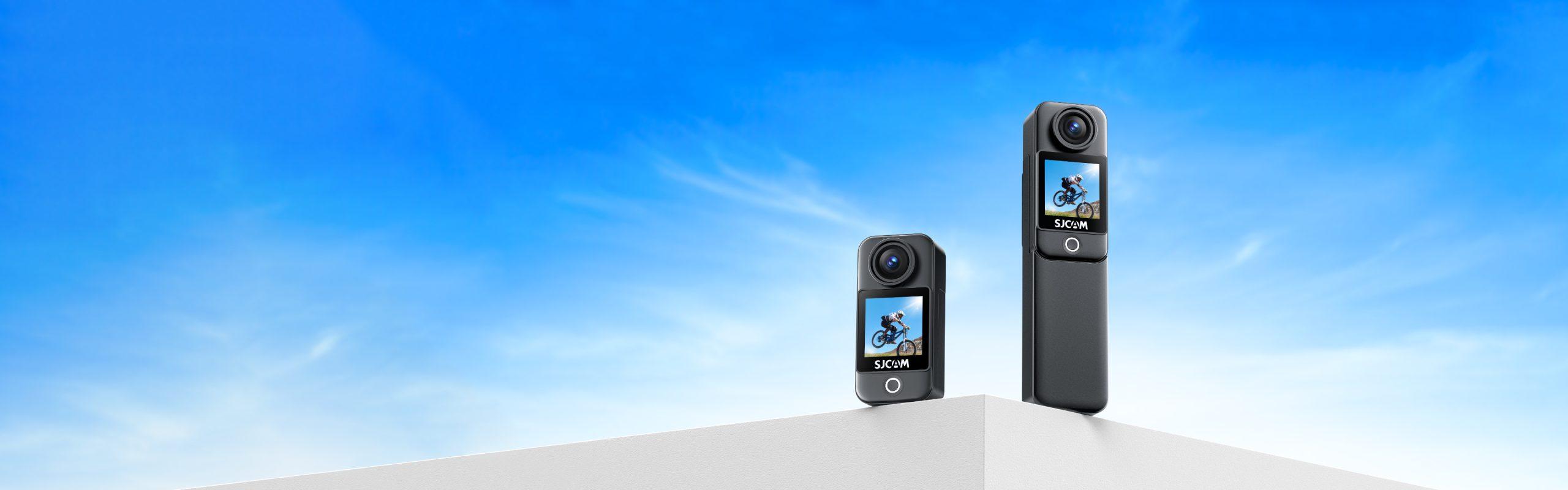 SJCAM C300 4K çift ekranlı aksiyon kamerası ana görsel