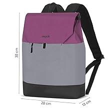 Sırt Çantası, Su Geçirmez, Küçük, Mini, 13-14 inç Laptop, Günlük ve İş Kullanımı, Üniversite ve Okul