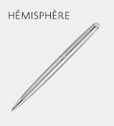 Waterman Yarımküre Tükenmez Kalem | Krom Trim ile Paslanmaz Çelik | Orta Nokta | Mavi Mürekkep | ...