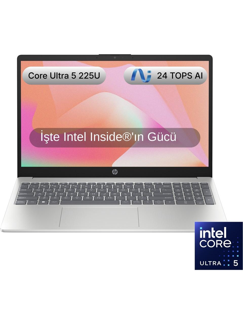 HP AI 15 Intel® Core™ Ultra 5 225U 16 GB 4 TBSSD SSD Windows 11 Pro 15.6