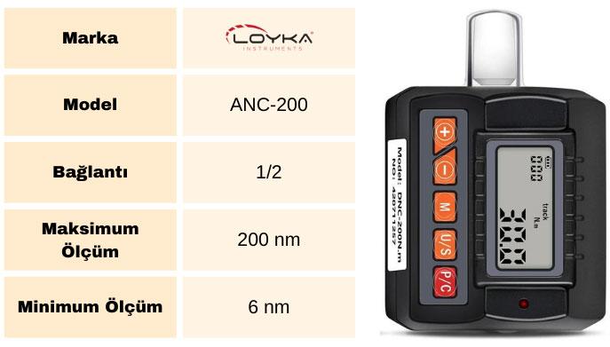 anc-200 tork adaptörü