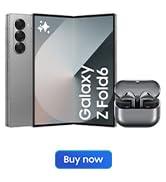 Samsung Galaxy Z Fold6 AI Smartphone, Unlocked Android Smartphone, 512GB Depolama, Gümüş Gölge a...