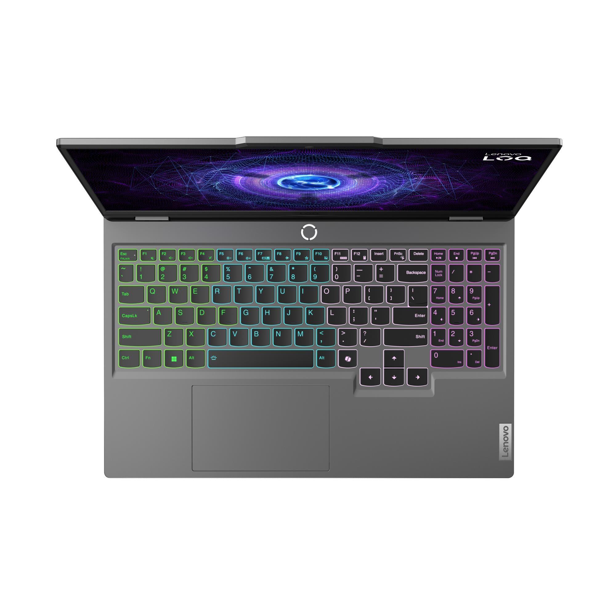 Lenovo LOQ 15IAX9 Intel Core i5 12600HX 48 GB 256 GB SSD RTX 3050 Windows 11 Pro 15.6