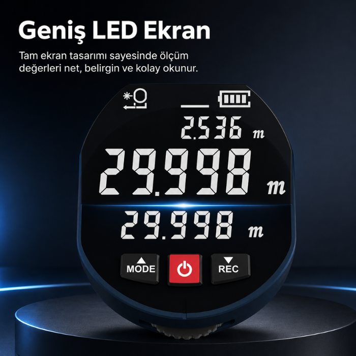 SW-X30D Geniş ve Kolay Okunur LED Ekran