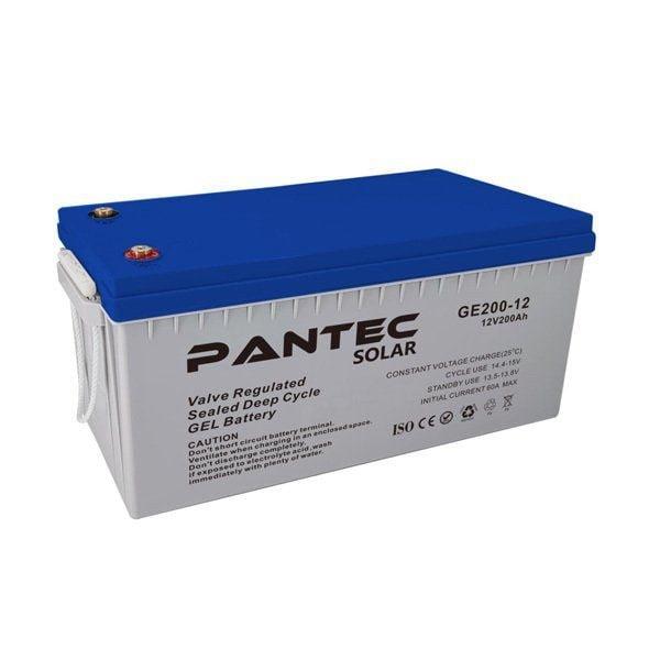 Pantec 12 Volt 200 Amper Jel Akü