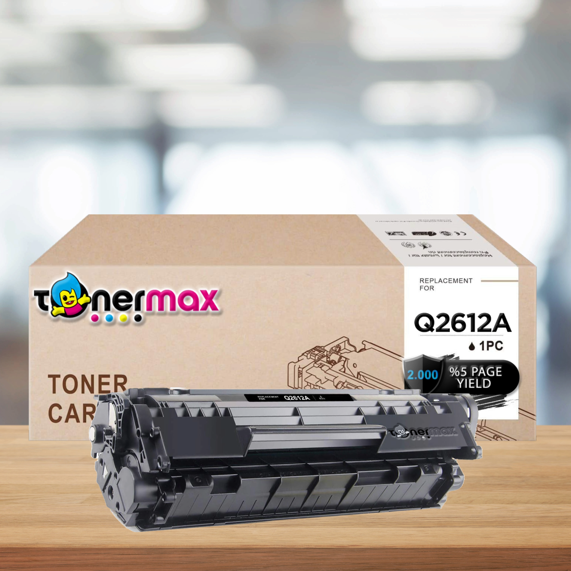 HP 12A / Q2612A Muadil Toner/ 1010/1012i/1015/1018/1020/1022