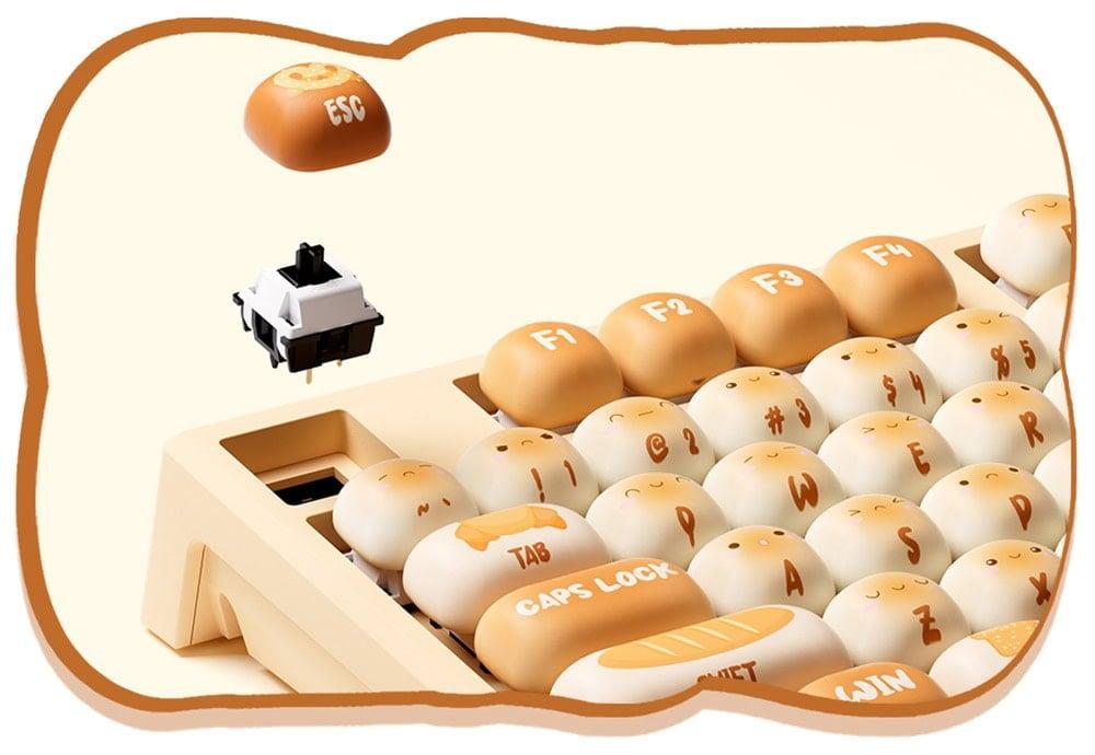 Akko Monsgeek Mg108b Bun Wonderland Klavye H10