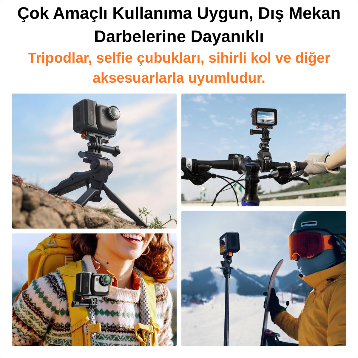 Insta360 GO Ultra Manyetik Katlanabilir Hızlı Çıkarma Adaptör