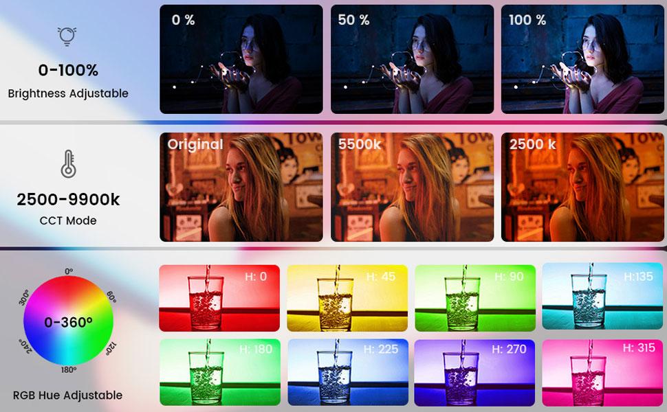 Gdx TB-40 RGB Led Tüp Işık (Uzunluk: 40 cm) Gdx TB-40 RGB Led Tüp Işık (Uzunluk: 40 cm)