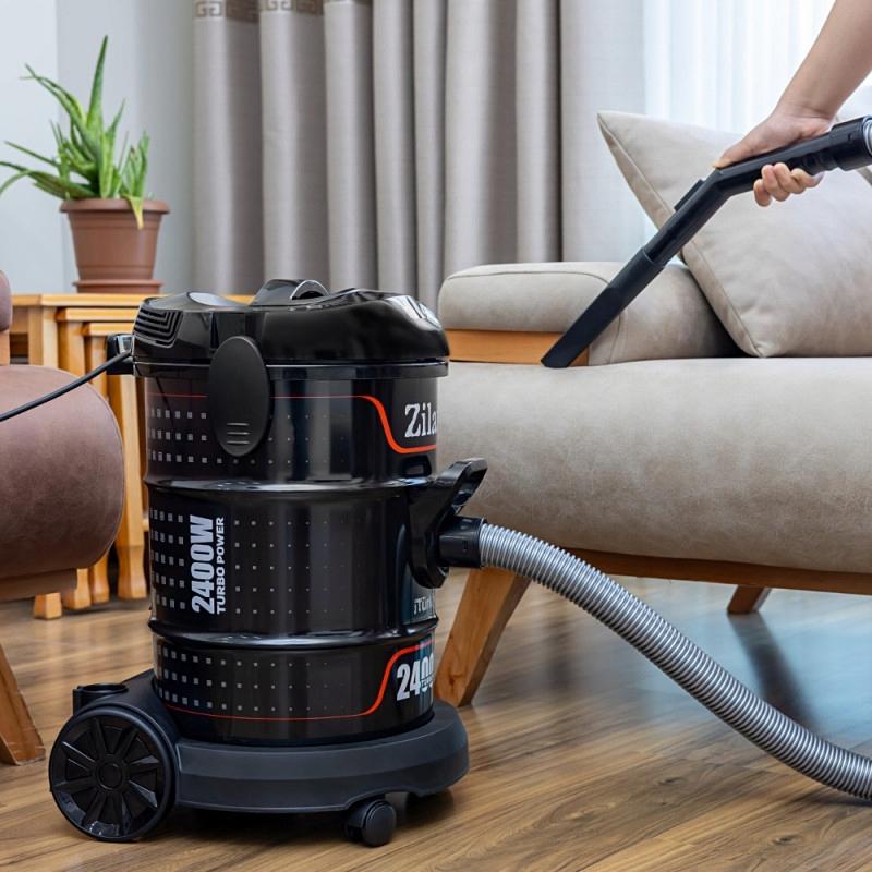 UNIWERSALNY MOCNY ODKURZACZ PRZEMYSŁOWY BEZWORKOWY NADMUCH 21L 2400W Kod producenta ZLN2006