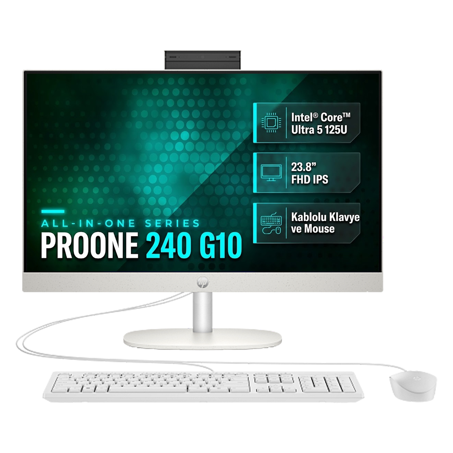 HP ProOne 240 G10 - Ön Görünüm