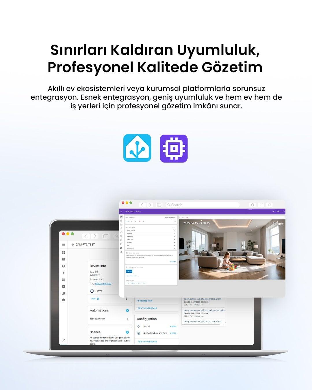 SONOFF CAM-B1P Hareketli Akıllı Dış Mekan Kamerası